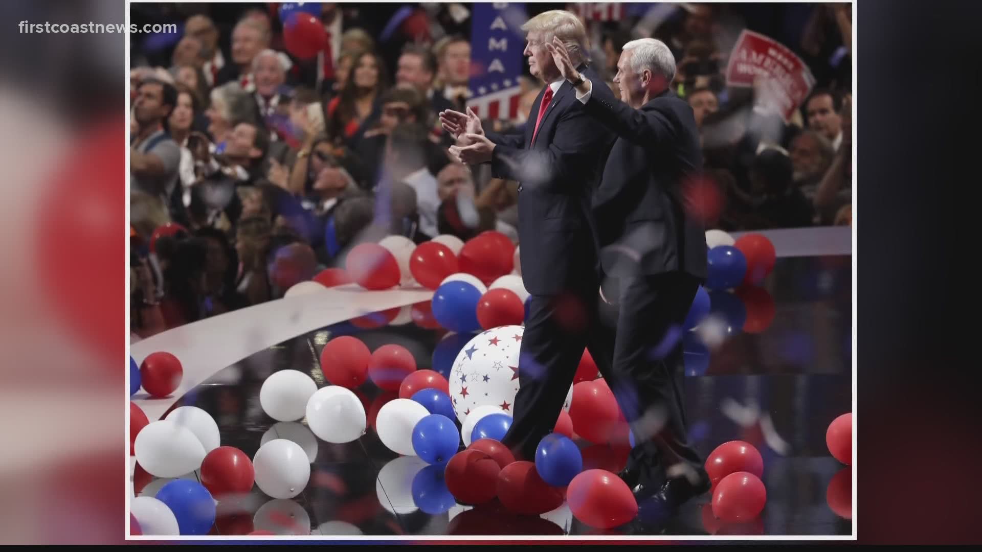 The most prominent parts of the Republican National Convention are coming to Jacksonville, including President Trump's acceptance speech.