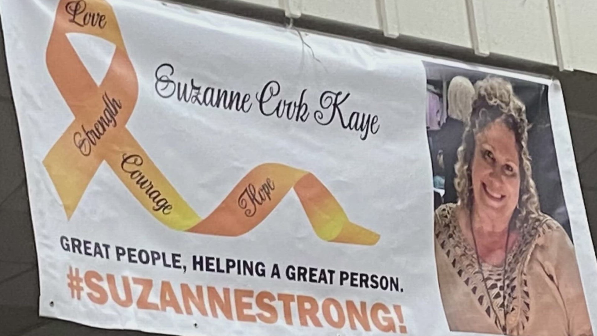 Money disappeared from a fundraiser for Susan Cook Kaye, who has a rare form of leukemia and needs a hip replacement. An organizer believes much more was stolen.