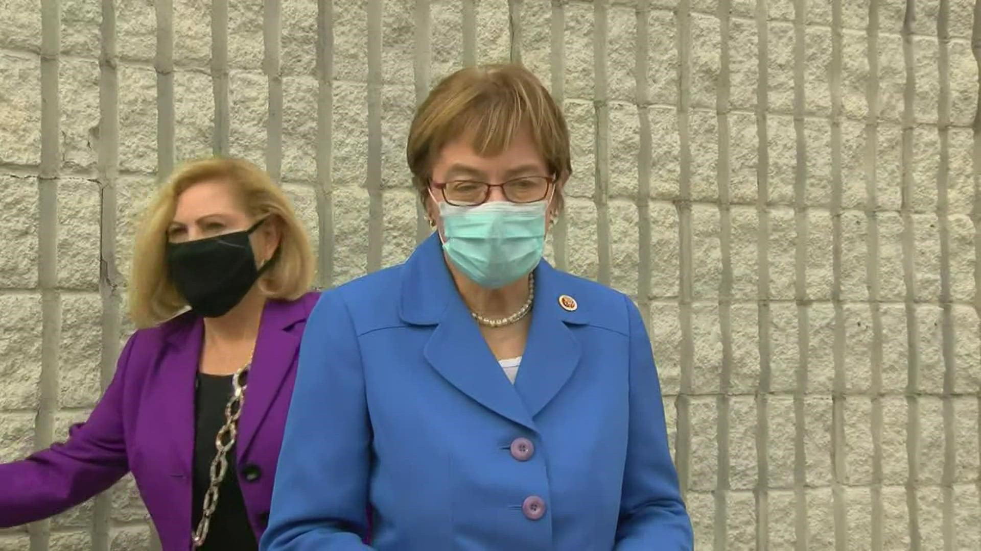 Kaptur was one several lawmakers trapped in the upper House Gallery during the riot. At least 3 lawmakers have tested positive since that day.