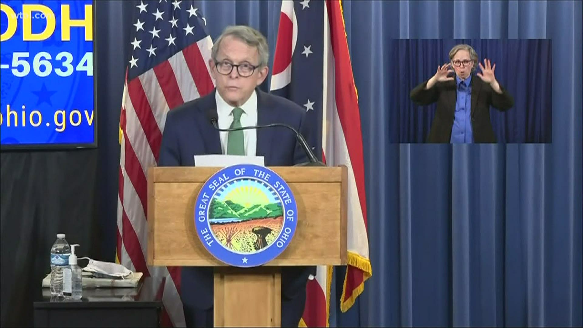 Gov. DeWine announces $775 million budget reduction in General Revenue Fund spending for the remainder of Fiscal Year 2020.