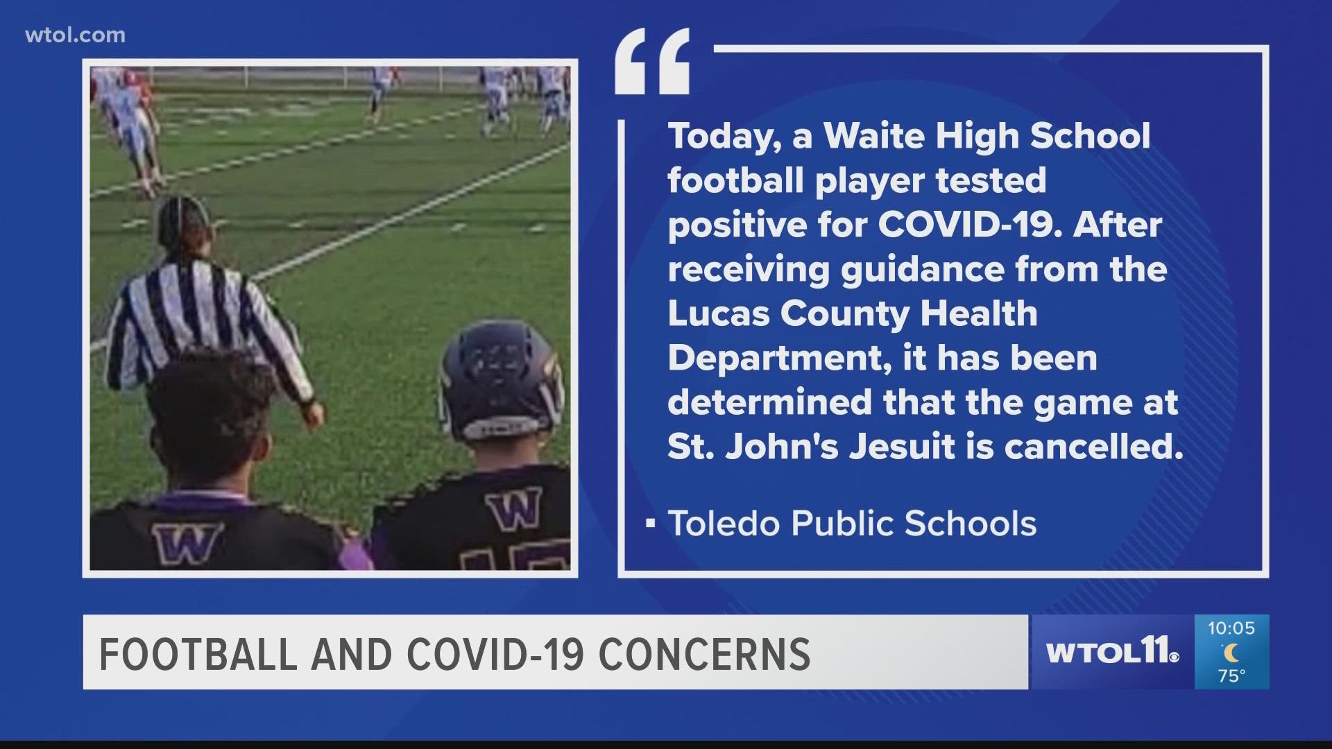 OHSAA official Tim Stried says COVID-19 will continue to have an impact this season, forcing teams to cancel games if players test positive for the virus.