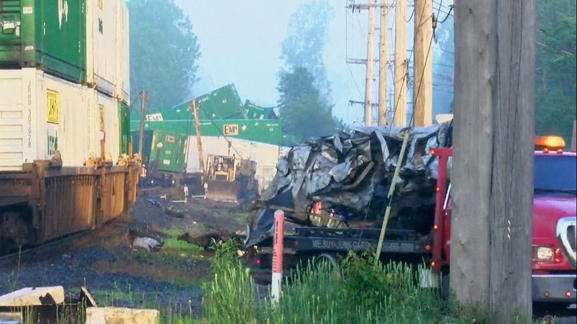 Train Derailment In Northwest Ohio Snarls Main Route Between Chicago East Coast Wkyc