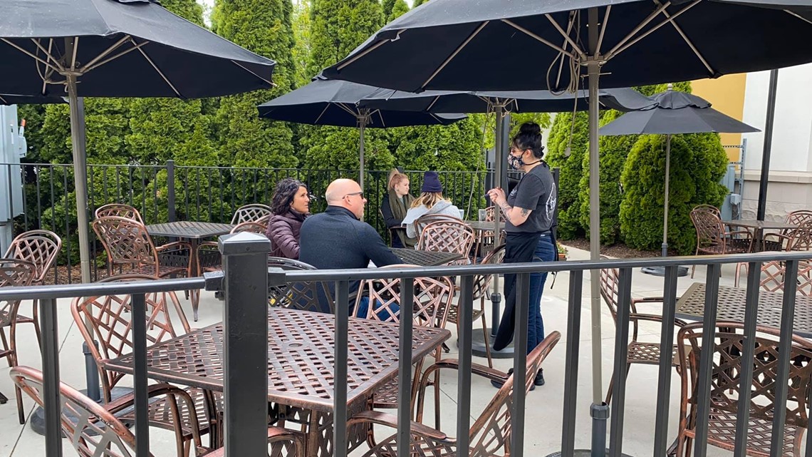 Outdoor dining successful as indoor service set to open | wkyc.com