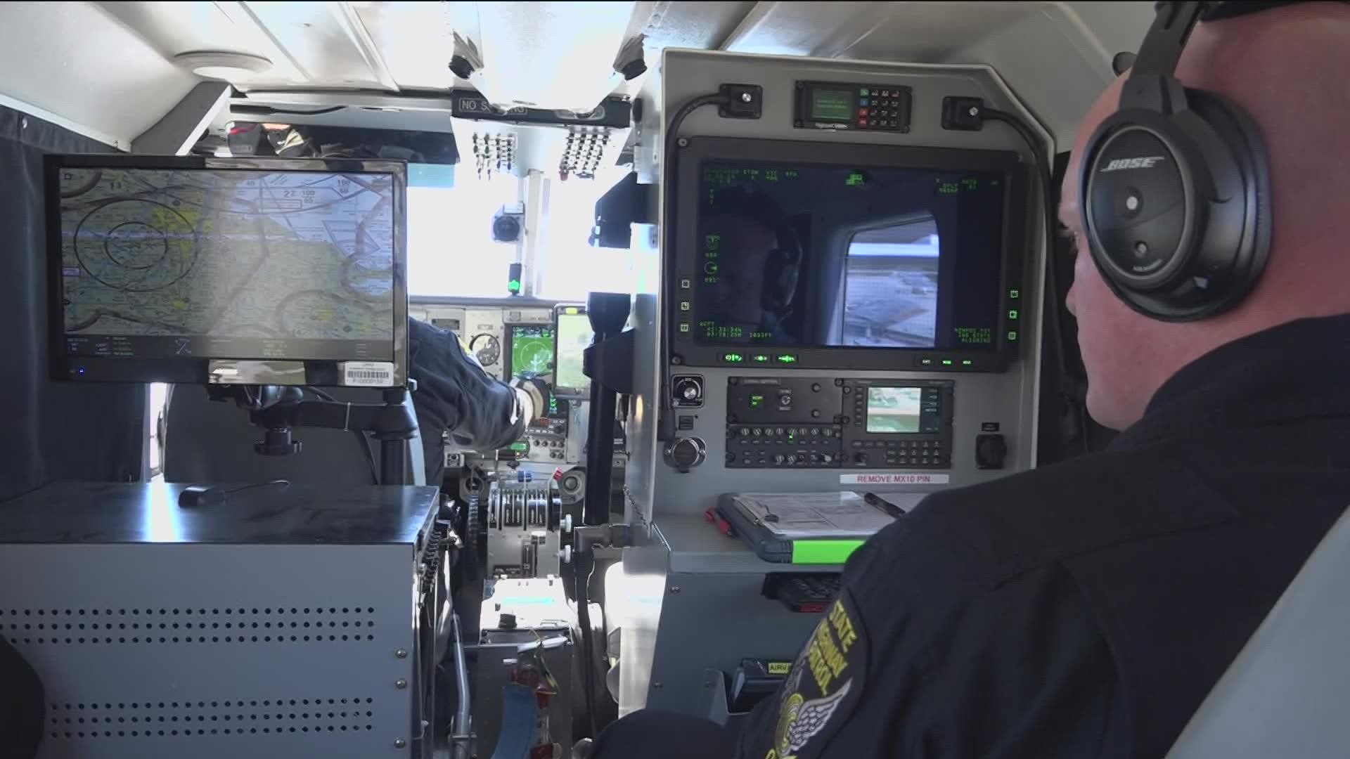 Ohio State Highway Patrol has a new, high-tech way of patroling the ground from the skies. It's a leap forward from traditional air patrols and more cost-effective.