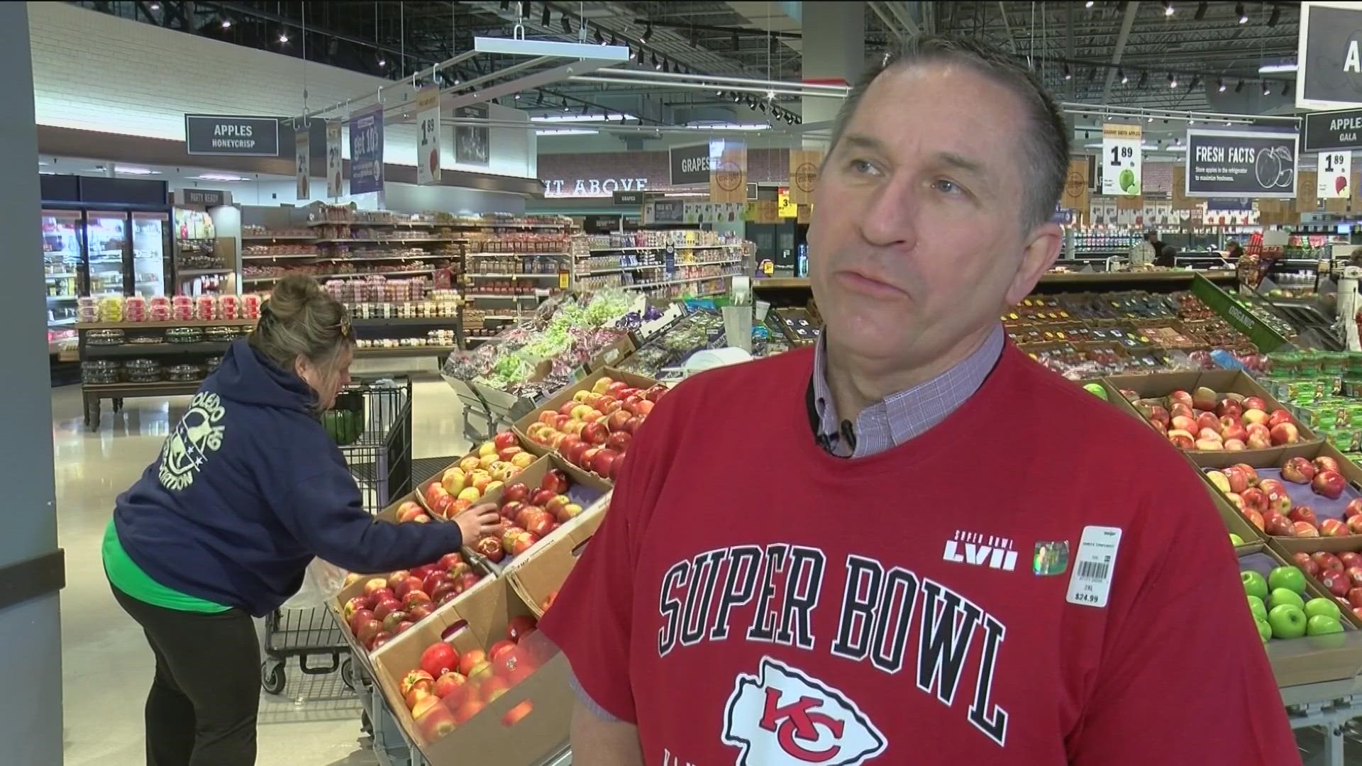 Super Bowl parties need Super Bowl snacks and the big game drives a lot of grocery store sales.
