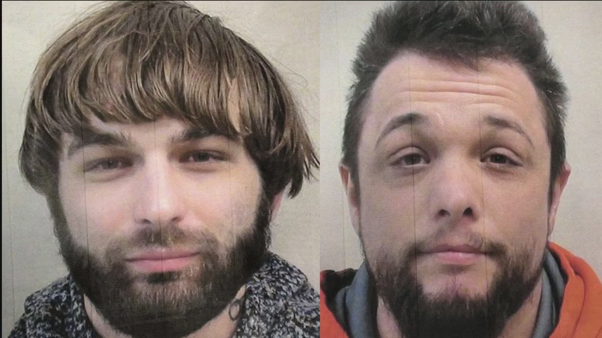 Officials say the pair of inmates were found inside a camper in Fostoria off of Turley Road, nearly 20 miles away from the center