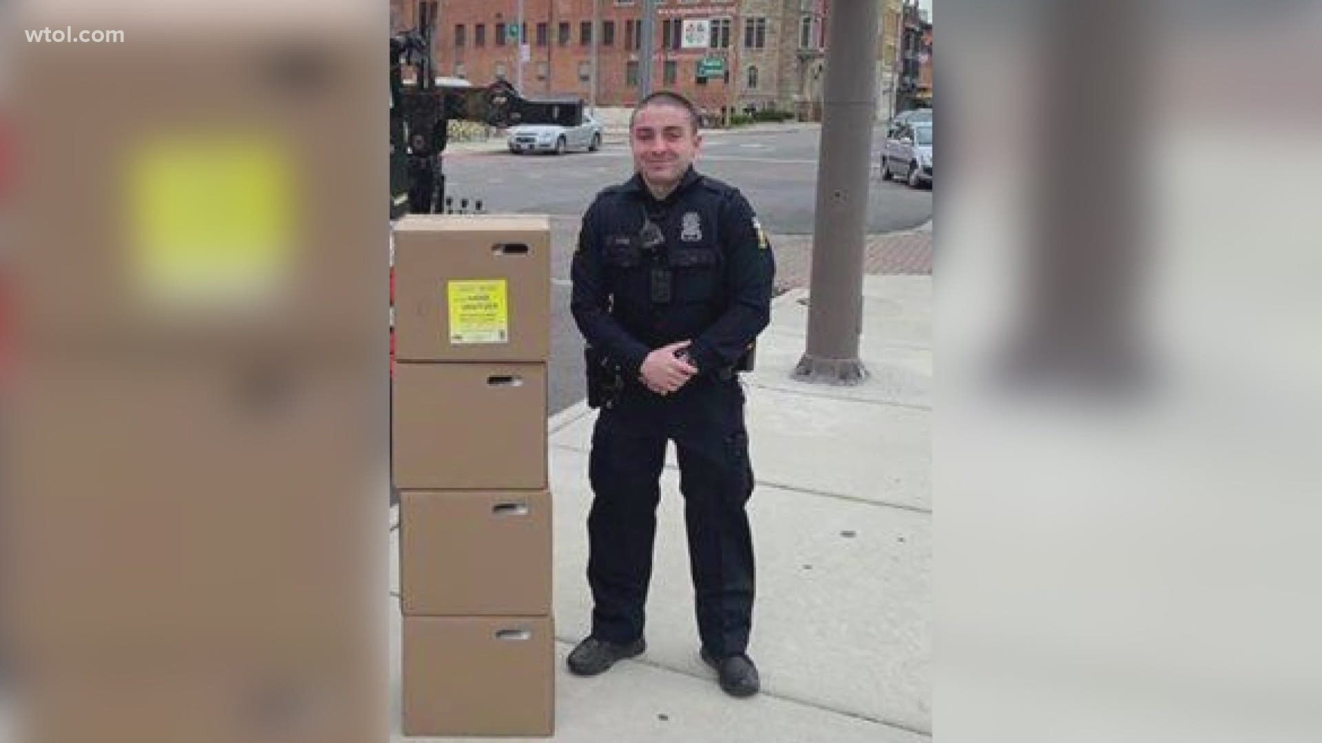 Matthew Kleinert met Officer Anthony Dia helping a senior citizen whose car broke down. He said he instantly saw he had a good heart.