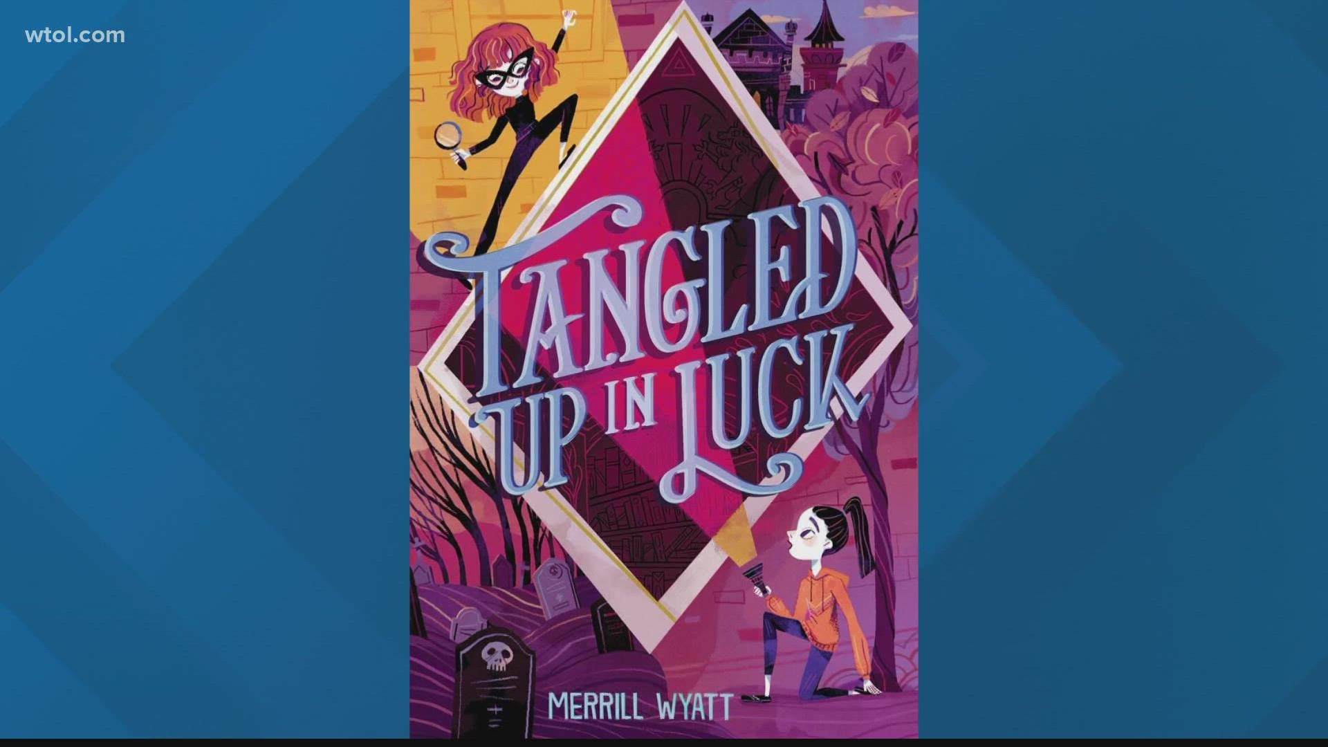 Amy Merrill-Wyatt's YA book "Tangled up in Luck" is set in Wauseon. She says the next book in the series will be set in Toledo.