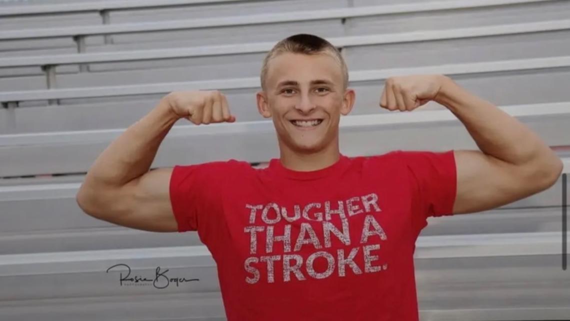 A season after two strokes, Ohio high school athlete finds strength beyond the game