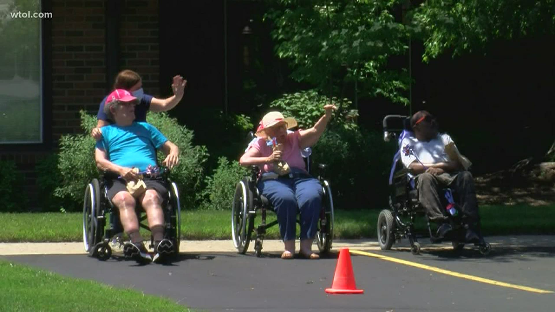 The 30 residents of Manahan, in south Toledo, have been unable to leave the facility or have visitors since mid-March.