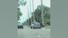 Motorcyclist sideswiped, thrown to the curb in Sarasota road rage incident