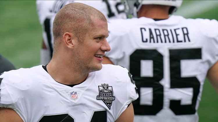 Carl Nassib, NFL's first openly gay player, cut Las Vegas Raiders