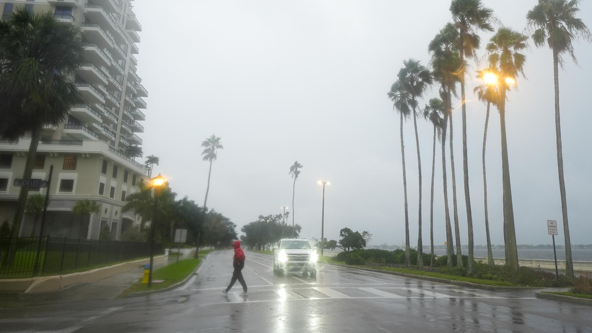 The cyclone had maximum sustained winds of 120 mph as it roared ashore near Siesta Key in Sarasota County.