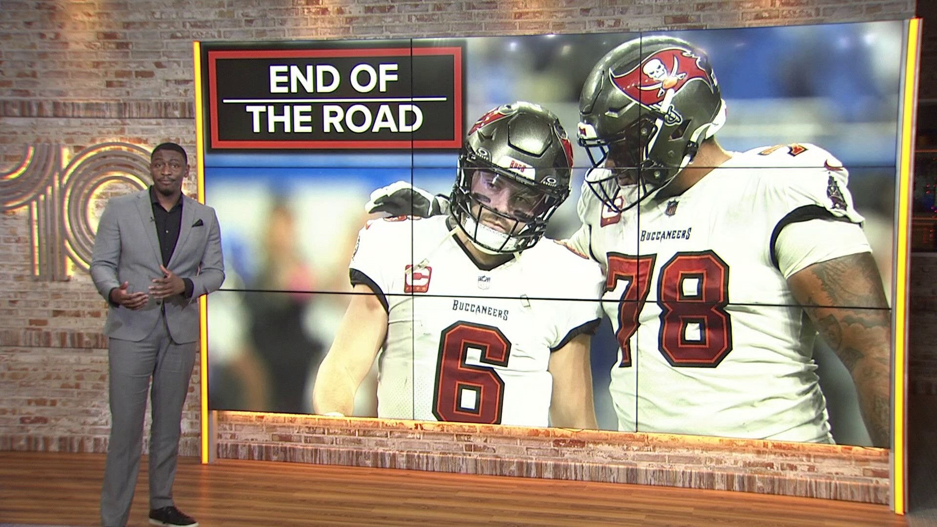 10 Tampa Bay Sports reporter David Schiele breaks down the Buccaneers' season-ending loss to the Lions and what's next for Tampa Bay.