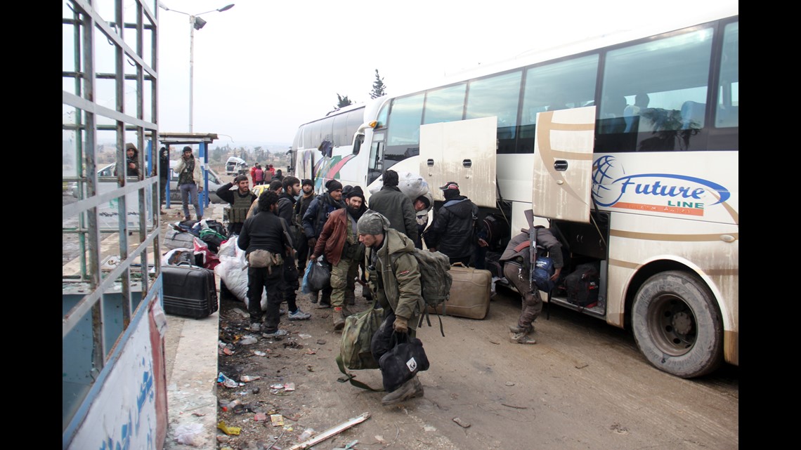 Syrian Military Last Rebels Gone Recapture Of Aleppo Complete 