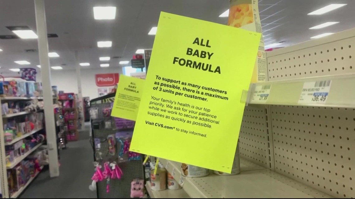 Baby formula plane to land at Dulles Airport