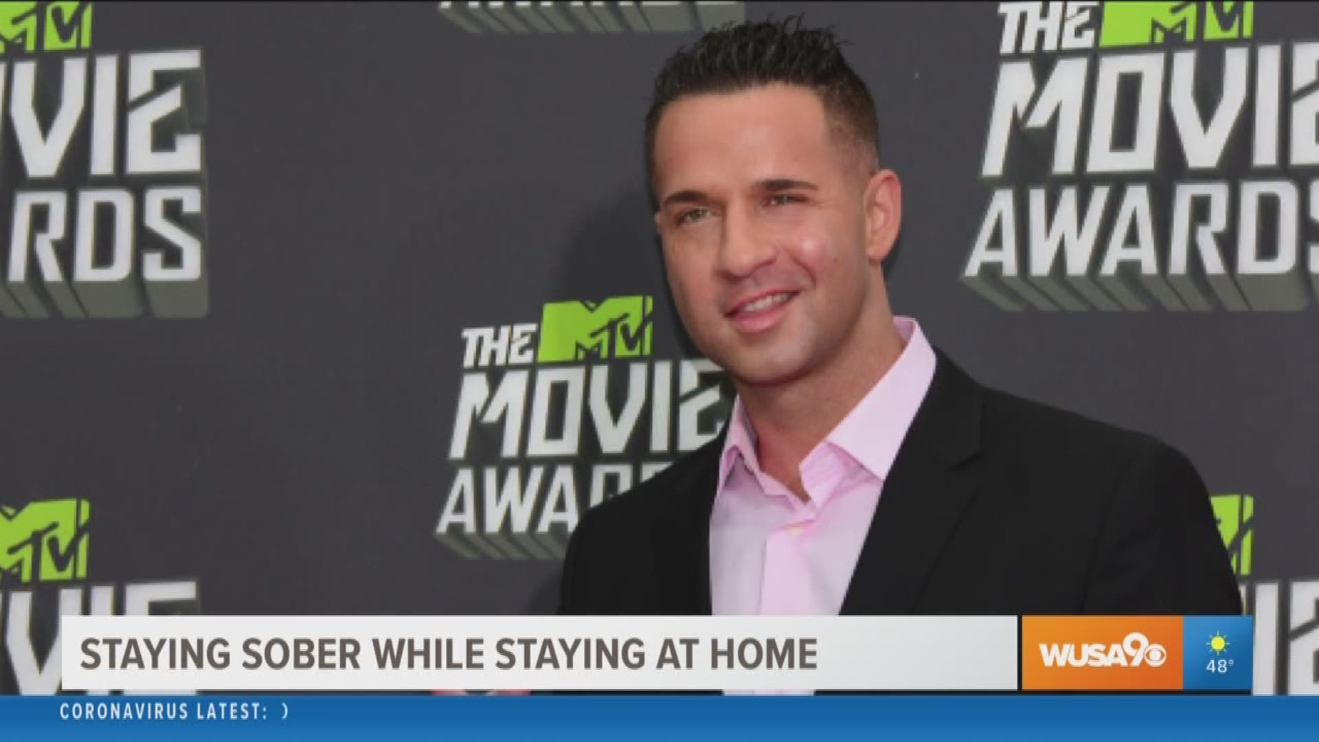 Mike "The Situation" Sorrento shares tips on staying sober while adhering to many state mandated stay-at-home orders.