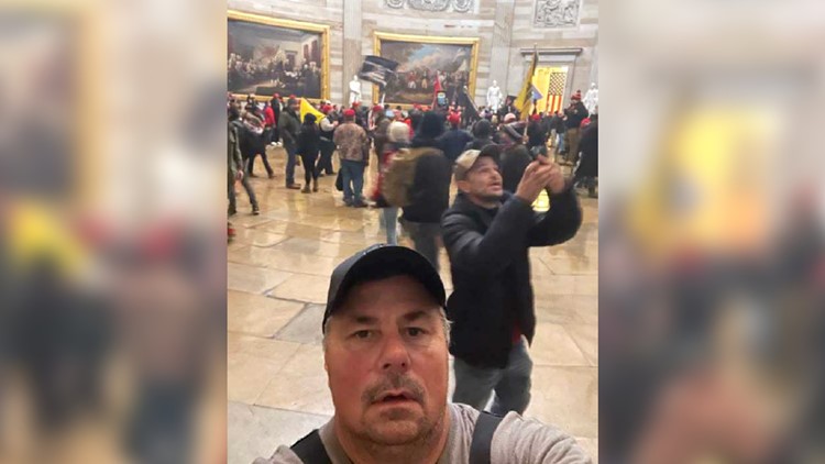 Capitol rioter who texted 'selfie' to federal agent pleads guilty