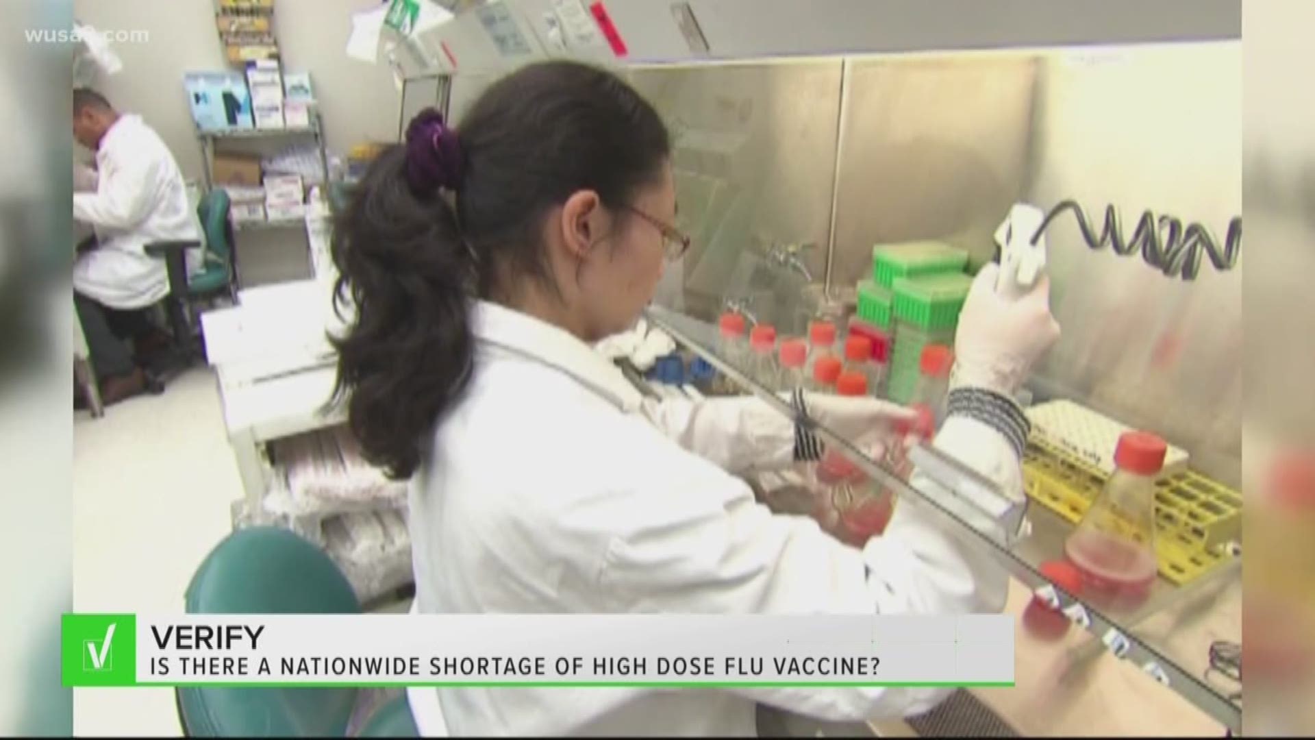 A viewer heard there was a shortage of the high-dose flu vaccine and asked the Verify team to find out if this is true or not.