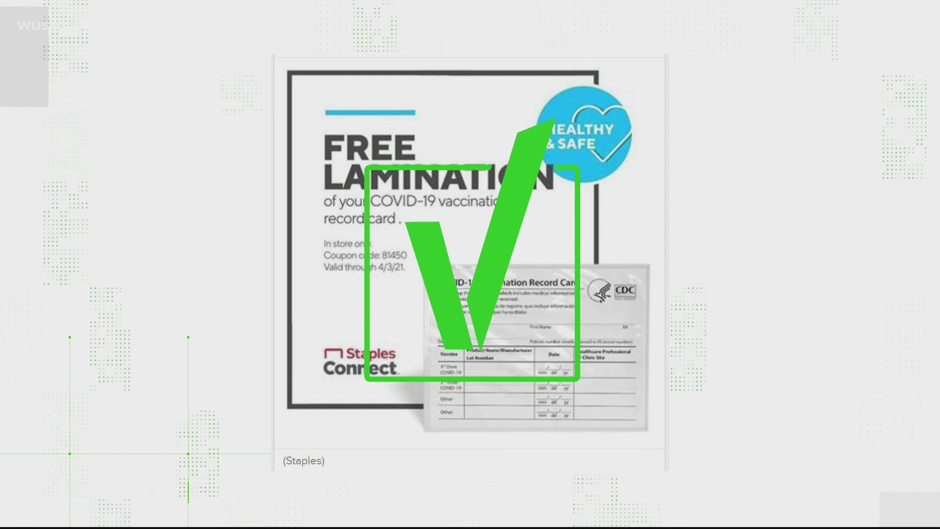 Many have gotten their COVID-19 shot and are now wondering the best ways to maintain their vaccine cards. Will lamination ruin anything?