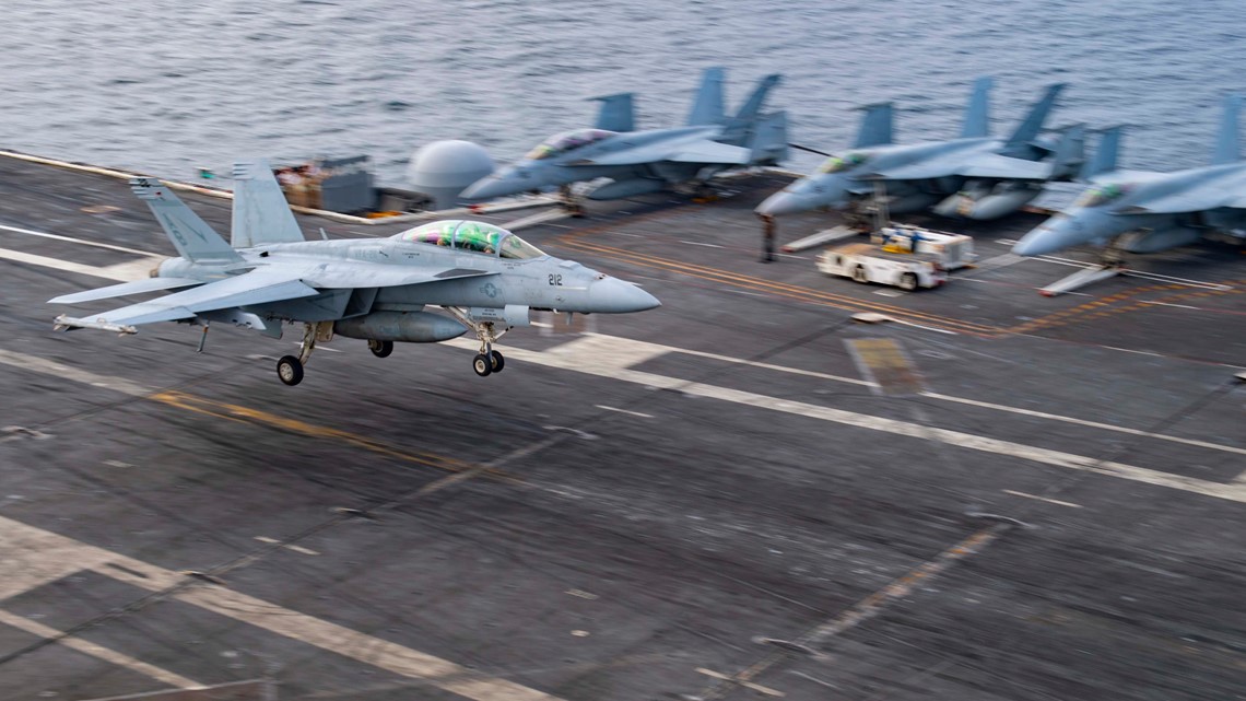 F-18 Super Hornet lost at sea off carrier USS Harry S. Truman - Vimarsana News