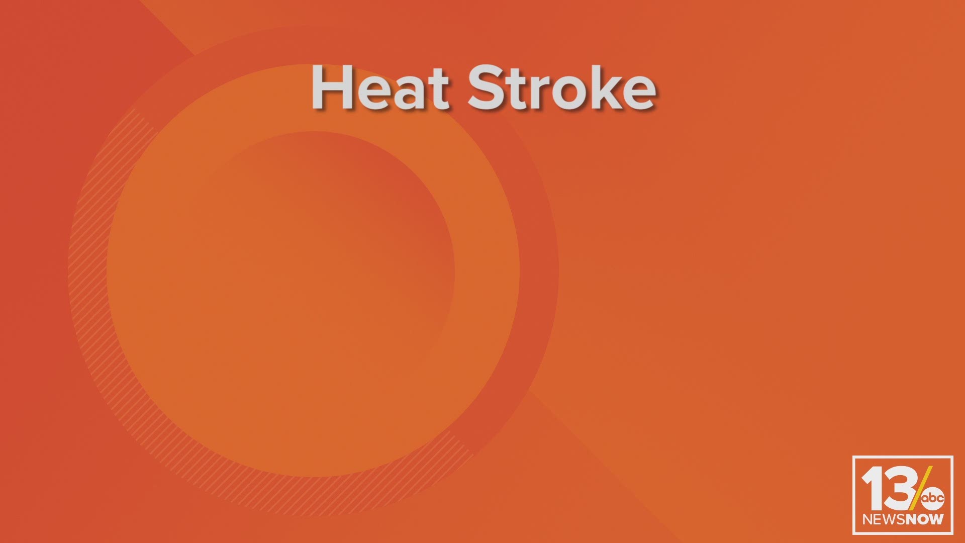 The CDC lists five heat-related illnesses on its website including heat stroke, heat exhaustion, and sunburns. It breaks down the warning signs and symptoms and lets people know what to do if they experience a heat-related illness or see someone who is experiencing one.