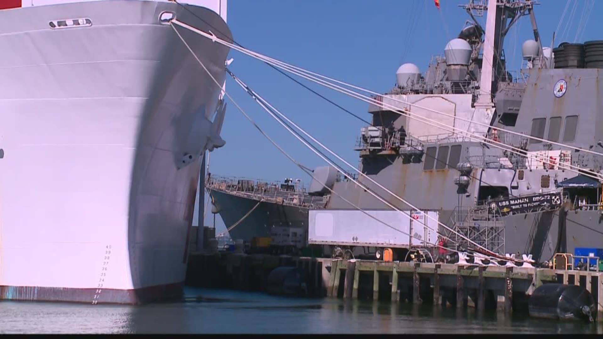 A U.S. Navy hospital ship is deploying to Puerto Rico to bring medical care to the hurricane-ravaged island.