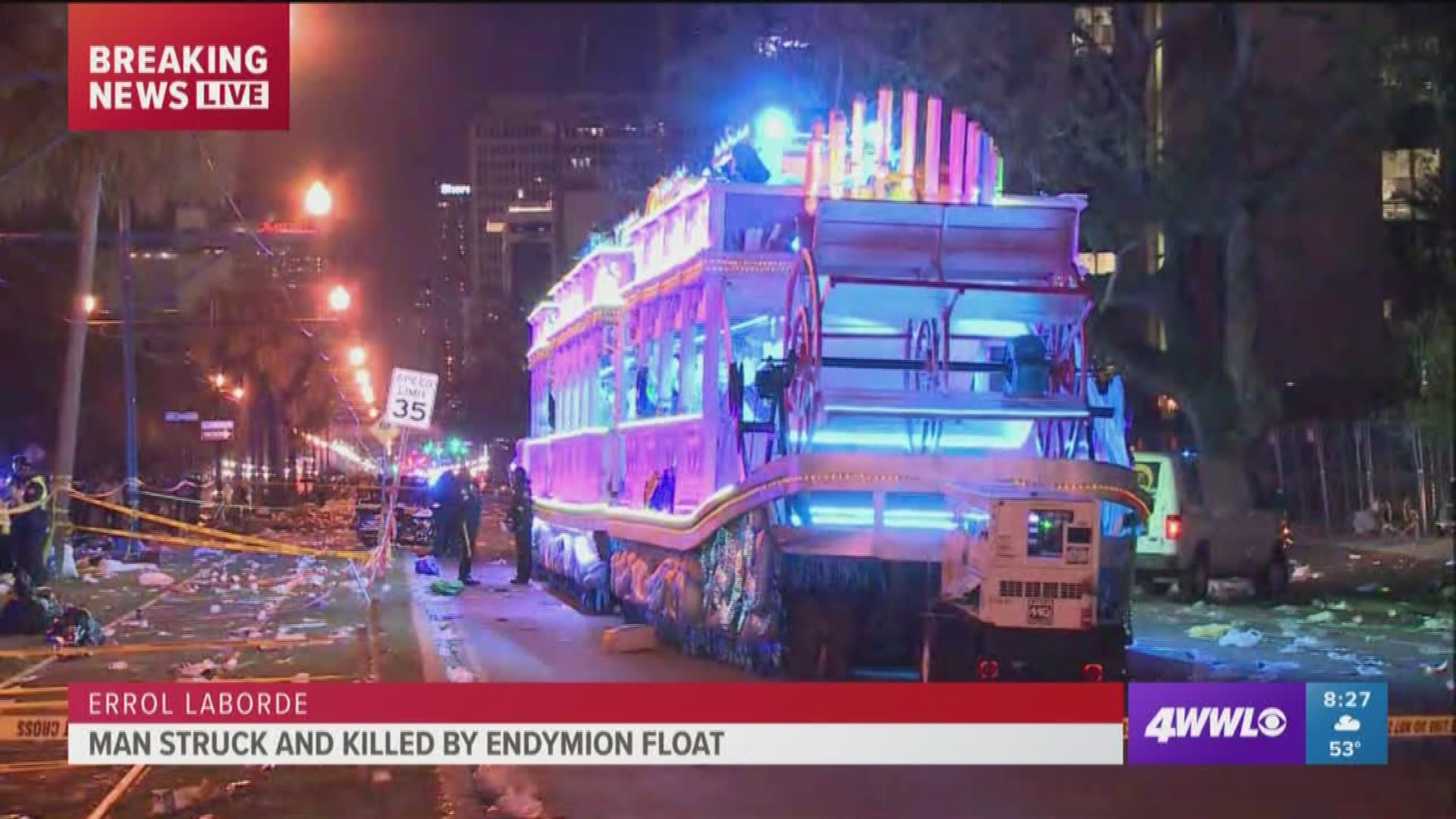 Carnival historian Errol Laborde said the elimination of tandem floats will be a major problem for several of the city's big parades that are still slated to roll.