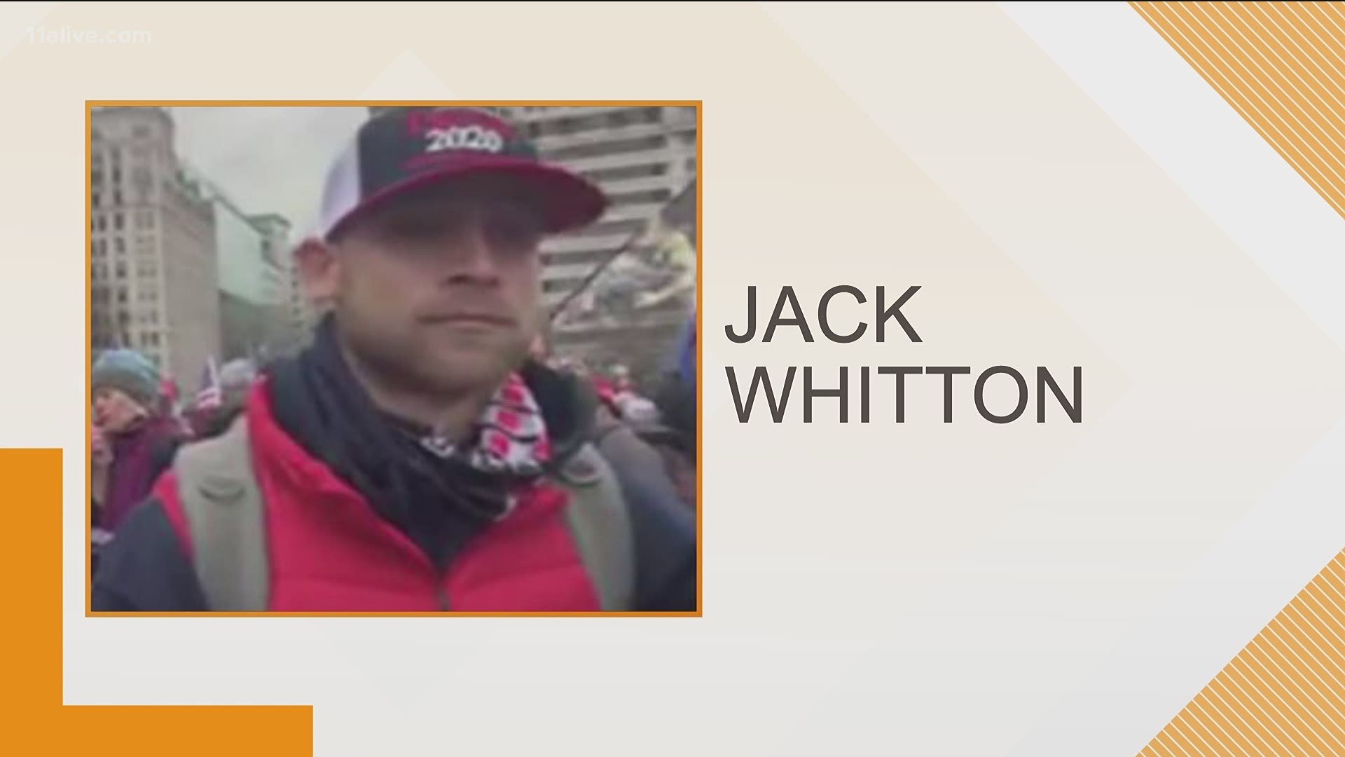 Jack Wade Whitton, 30, of Locust Grove, Georgia, was arrested Thursday in Atlanta.