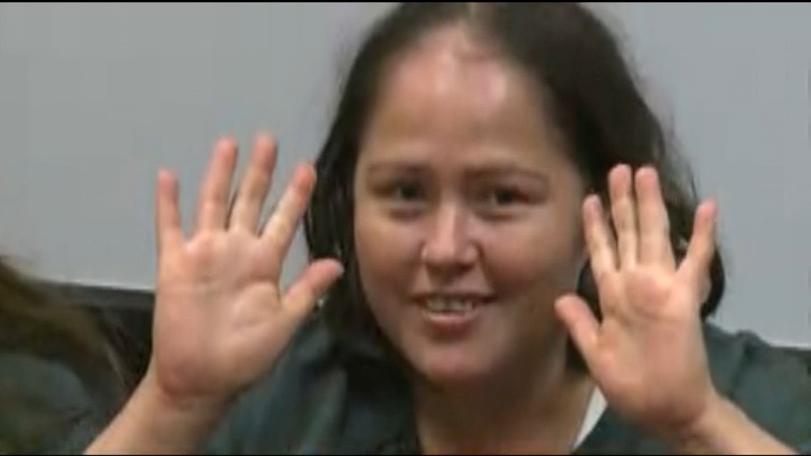 Mom accused of killing family shows bizarre behavior during first ...