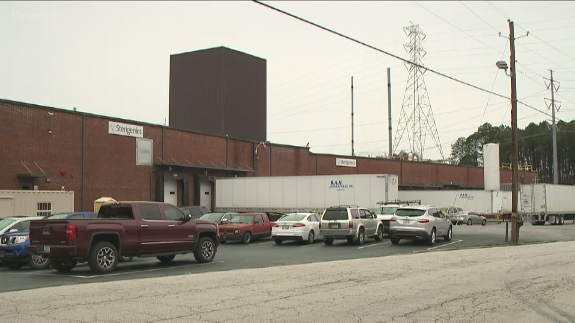 State and Cobb County authorities intervened to stop the Sterigenics plant near Smyrna from running tests on Thursday.