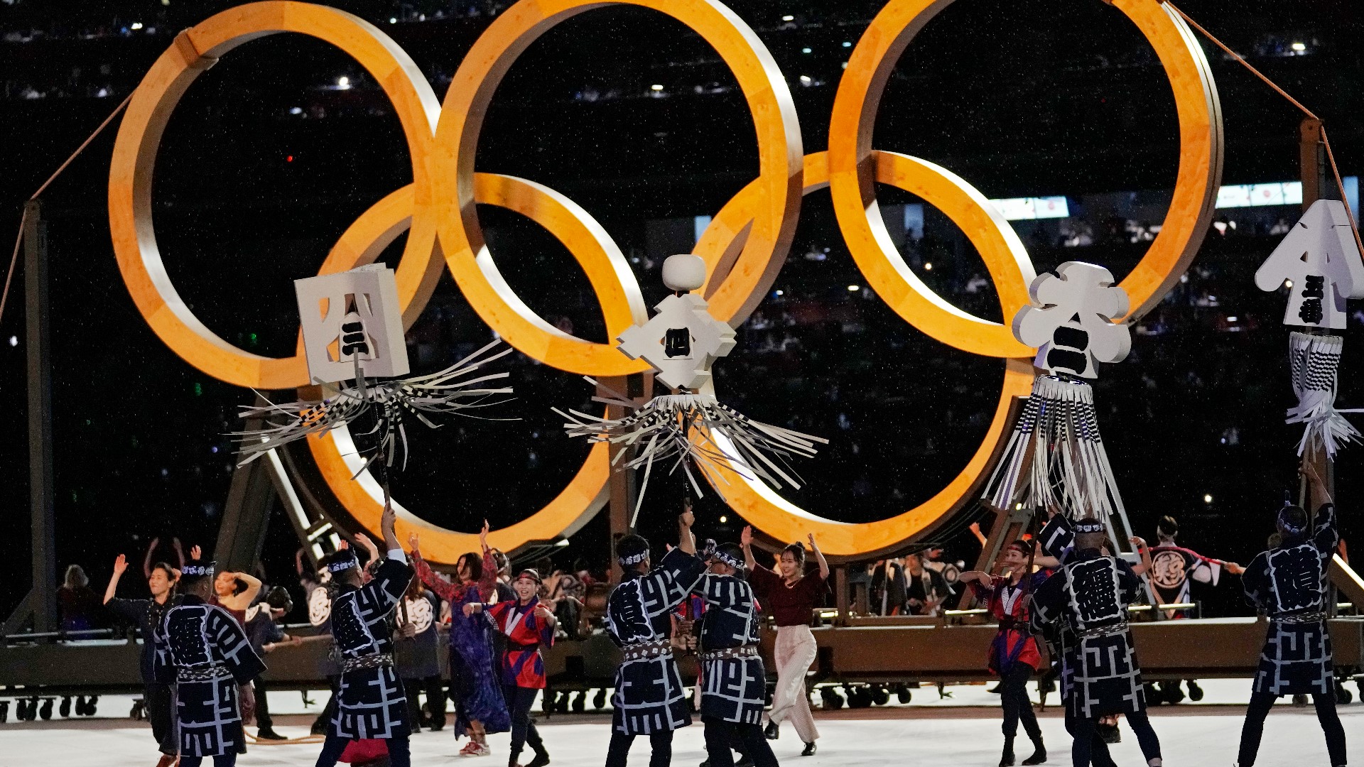 Tributes, dancing, color and fireworks were on display during the Tokyo Olympics opening ceremonies on Friday morning.