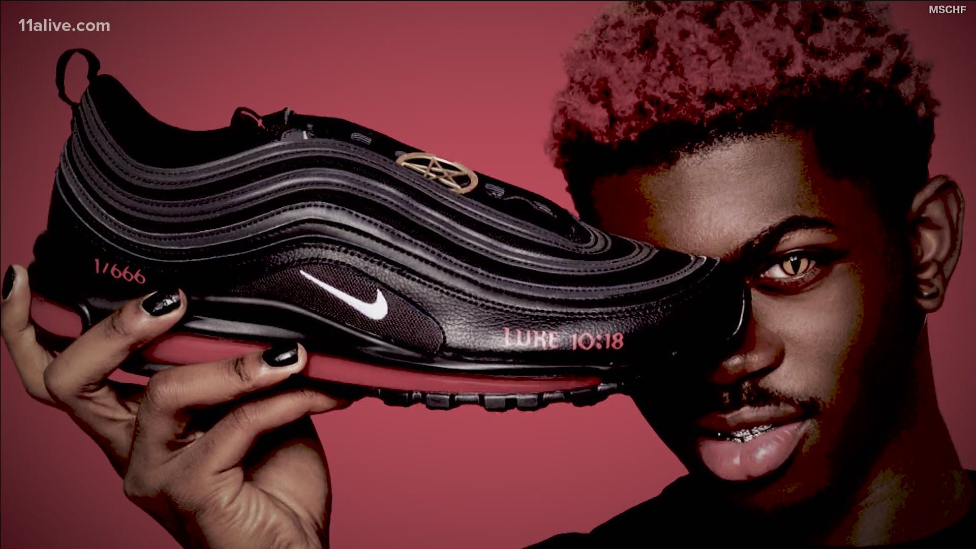 Lil Nas X Satan Shoe sells out, Nike sues company | wkyc.com