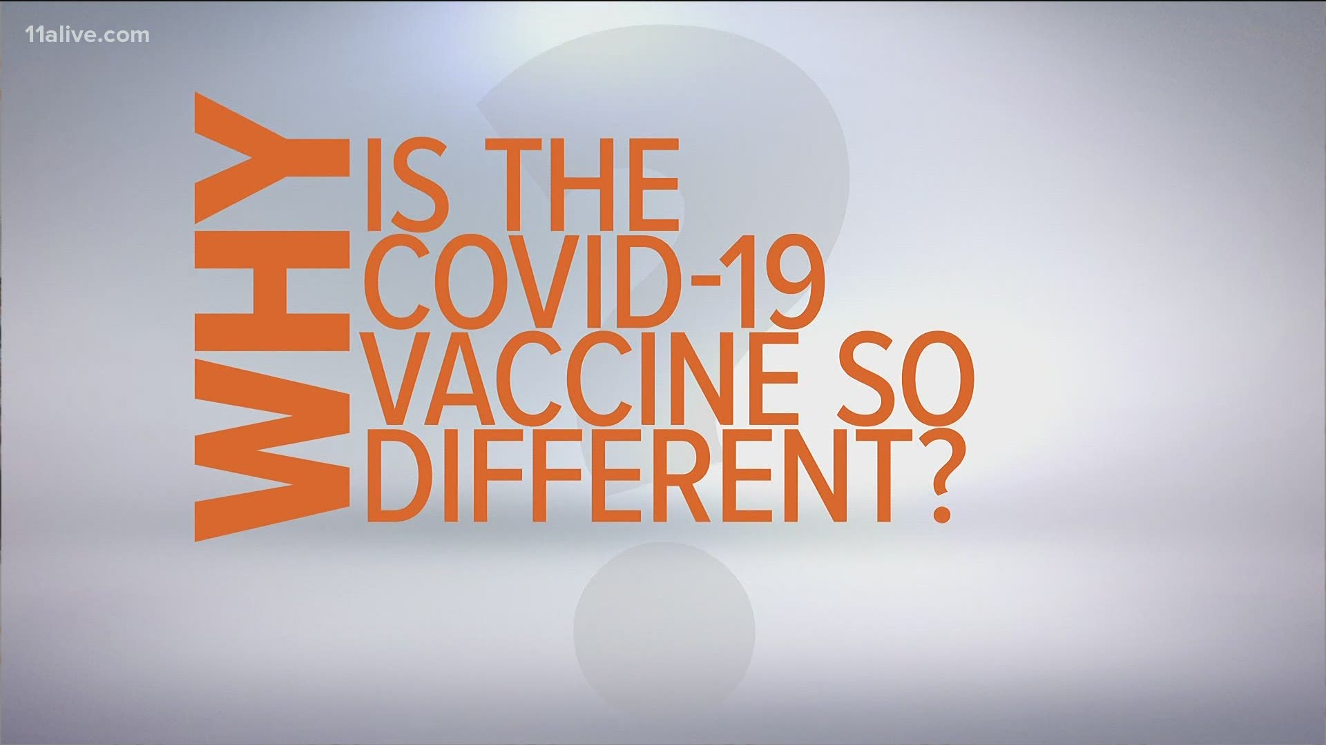 11Alive's Why Guy Jerry Carnes explains the mRNA vaccine process.