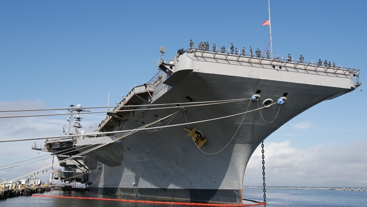 After seven sailors died in one year, Navy offers to move USS George Washington crew off ship