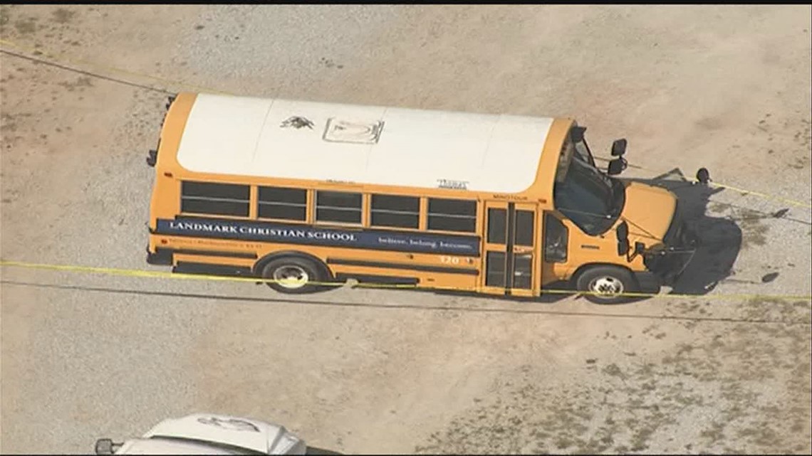 1 dead bus accident Landmark Christian School - Vimarsana News