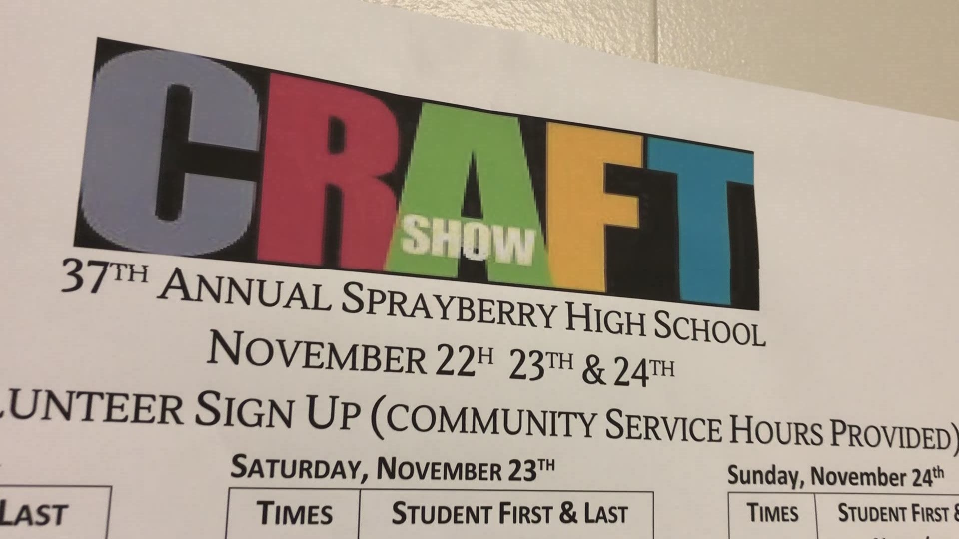 Stagg High School Craft Show 2024 Denny Sigrid