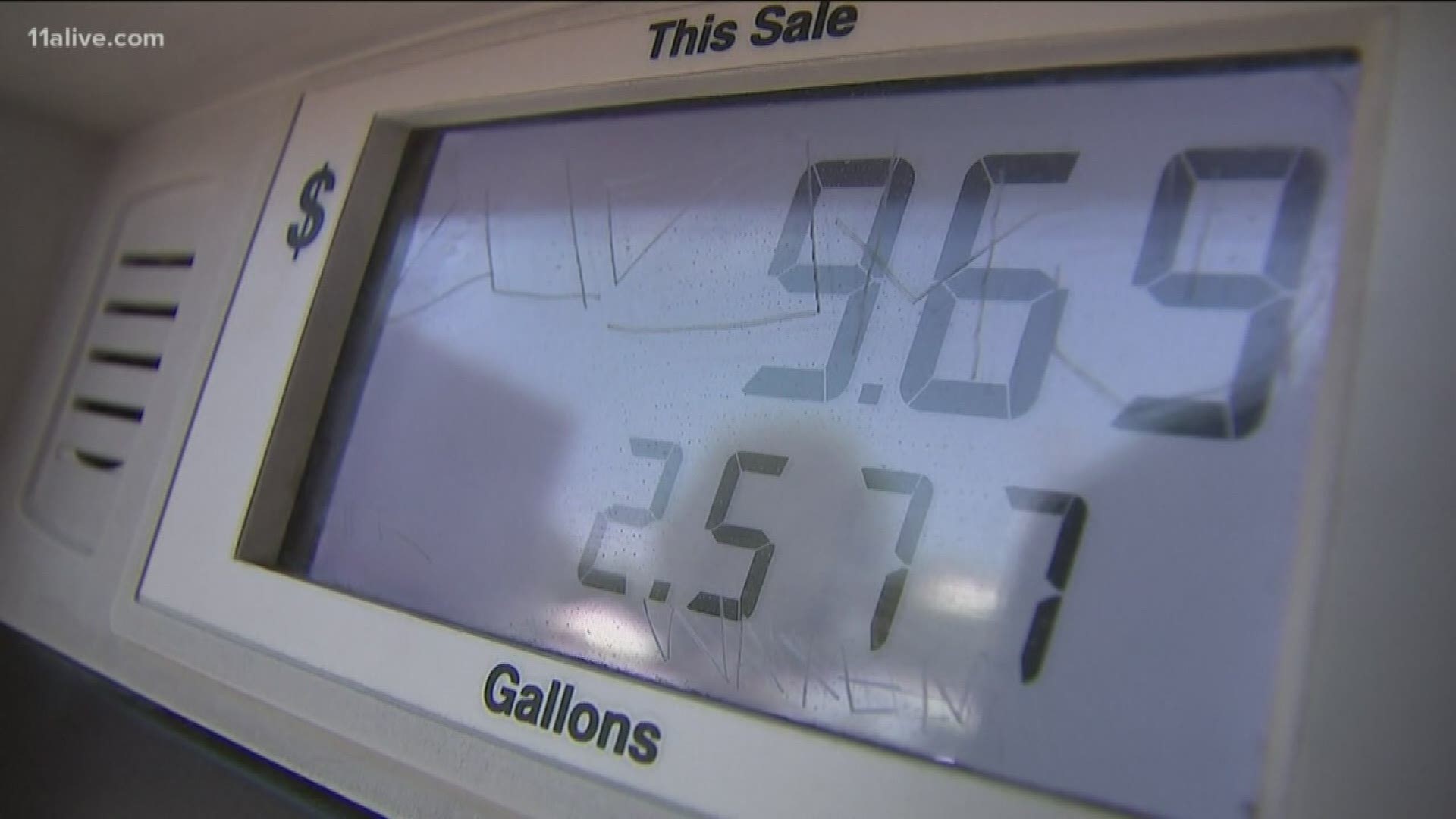 According to AAA, the average price for gas in Georgia is now $1.95 a gallon for regular unleaded gas.