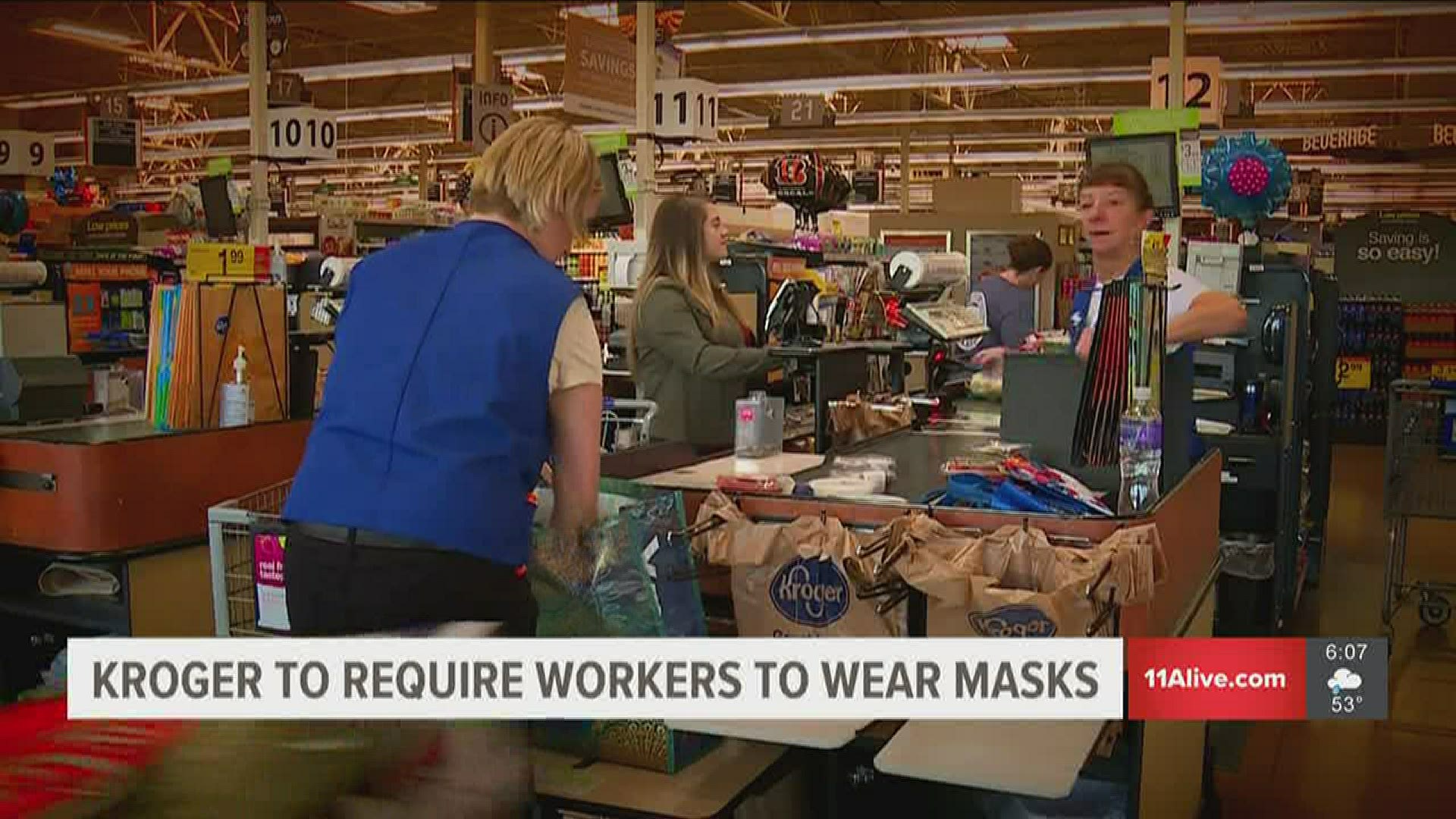 The grocery chain is further ramping up safety precautions amid the coronavirus pandemic.