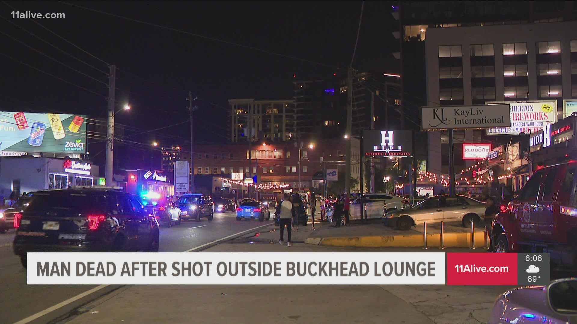 Officers responded to the shooting at Hide Kitchen & Cocktails Saturday night. APD said the man is in critical condition.