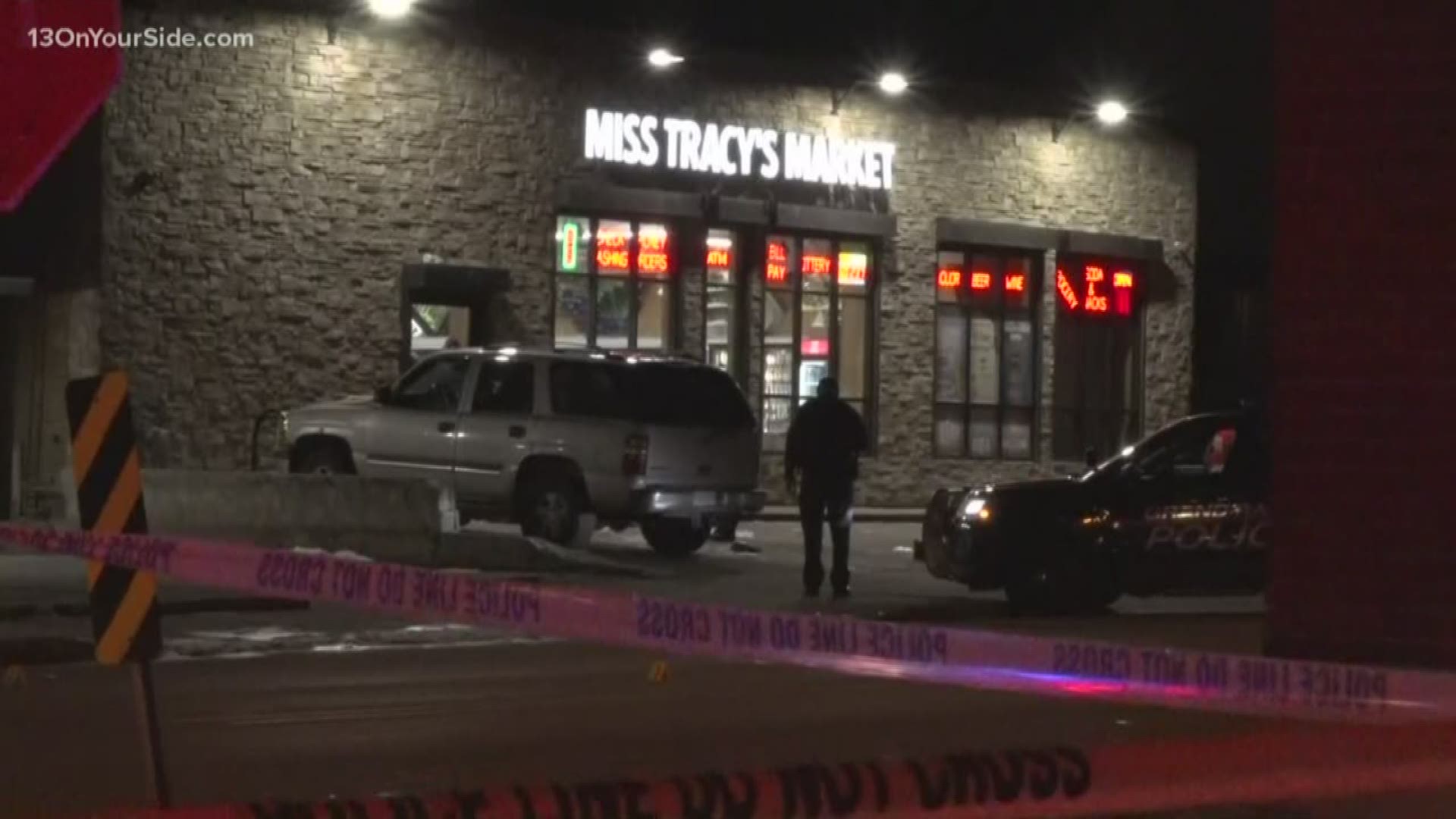 An adult man is in critical condition at a local hospital.