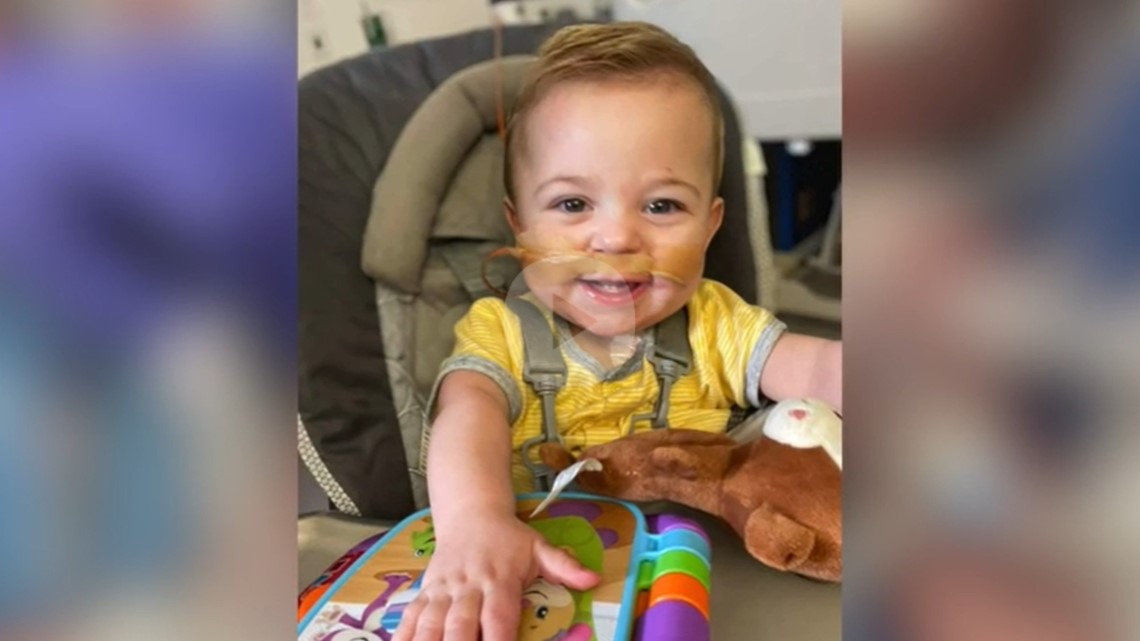Baby gets second chance at life after heart transplant