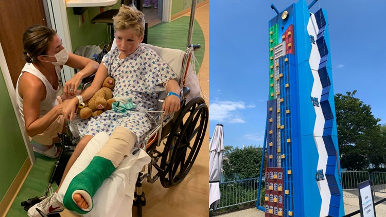 'Our family is traumatized' | GR family sues Navy Pier after 8-year-old falls 24 feet from climbing wall